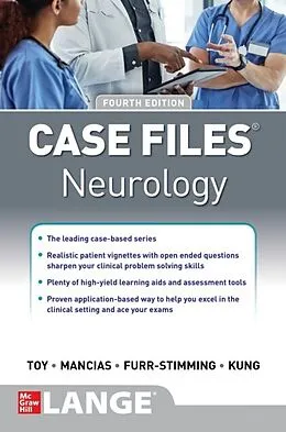 E-Book (epub) Case Files Neurology, Fourth Edition von Eugene C. Toy, Pedro Mancias, Erin Furr Stimming