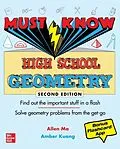 E-Book (epub) Must Know High School Geometry, Second Edition von Allen Ma, Amber Kuang