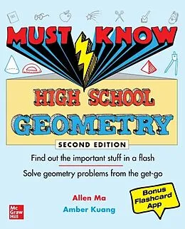 E-Book (epub) Must Know High School Geometry, Second Edition von Allen Ma, Amber Kuang