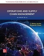 Couverture cartonnée Operations and Supply Chain Management ISE de Jacobs F. Robert, Chase Richard