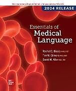 Couverture cartonnée Essentials of Medical Language: 2024 Release ISE de David Allan, Rachel Basco