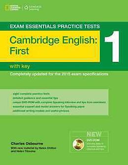Couverture cartonnée Exam Essentials Practice Tests: Cambridge English First 1 with Key and DVD-ROM de Helen Tiliouine, Helen Chilton