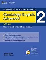 Couverture cartonnée Exam Essentials Practice Tests: Cambridge English Advanced 2 with Key and DVD-ROM de Eunice Yeates, Tom Bradbury