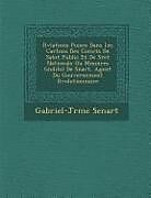 Couverture cartonnée R V Lations Puis Es Dans Les Cartons Des Comit S de Salut Public Et de S Ret Nationale Ou M Moires (in Dits) de S Nart, Agent Du Gouvernement R Voluti de Gabriel-J R. Me Senart