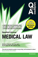 eBook (pdf) Law Express Question and Answer: Medical Law PDF eBook de Michelle Robson, Kristina Swift, Helen Kingston