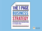 Couverture cartonnée The One Page Business Strategy de Marc van Eck, Ellen Leenhouts, Judith Tielen