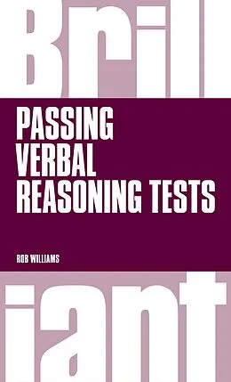 E-Book (epub) Brilliant Passing Verbal Reasoning Tests von Rob Williams
