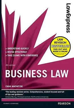 E-Book (epub) Law Express: Business Law von Ewan Macintyre