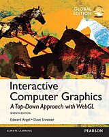 Couverture cartonnée Interactive Computer Graphics with WebGL, Global Edition de Edward Angel, Dave Shreiner