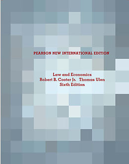 Couverture cartonnée Law and Economics de Robert Cooter, Thomas Ulen