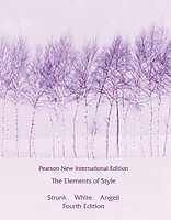 Couverture cartonnée Elements of Style, The de William Strunk, E. B. White