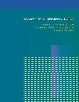 E-Book (pdf) Guide to Presentations von Lynn Russell, Mary M. Munter
