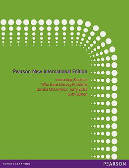 eBook (pdf) Instructing Students Who Have Literacy Problems de Sandra McCormick, Jerry Zutell