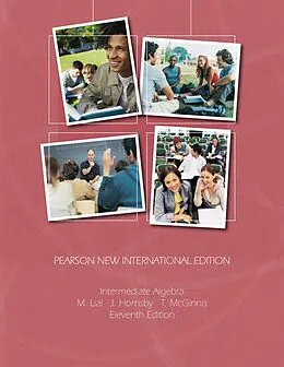 E-Book (pdf) Intermediate Algebra, Pearson New International Edition von Margaret L. Lial, John Hornsby, Terry Mcginnis