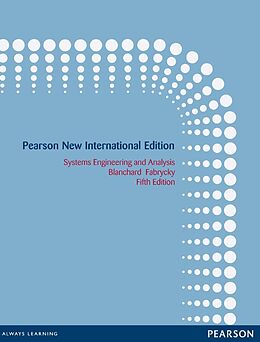 E-Book (pdf) Systems Engineering and Analysis von Benjamin S. Blanchard, Wolter J. Fabrycky