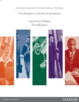 eBook (pdf) Academic Writer's Handbook de Leonard J. Rosen