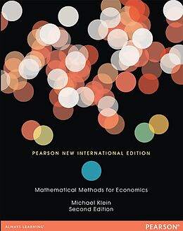 E-Book (pdf) Mathematical Methods for Economics von Michael Klein