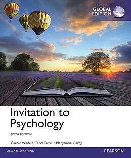 E-Book (pdf) Invitation to Psychology PDF ebook Global Edition von Carole Wade, Carol Tavris, Maryanne Garry