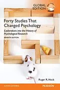 E-Book (pdf) Forty Studies that Changed Psychology, Global Edition von Roger R. Hock