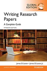 eBook (pdf) Writing Research Papers: A Complete Guide, Global Edition de James D. Lester, James D. Lester