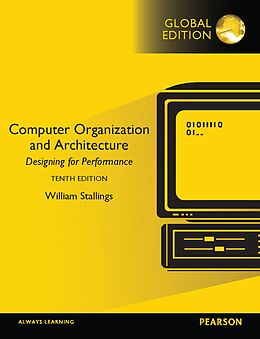eBook (pdf) Computer Organization and Architecture, Global Edition de William Stallings