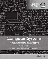 Couverture cartonnée Computer Systems: A Programmer's Perspective, Global Edition de Randal E. Bryant, David R. O'Hallaron