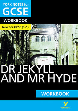 Couverture cartonnée The Strange Case of Dr Jekyll and Mr Hyde: York Notes for GCSE Workbook everything you need to catch up, study and prepare for and 2023 and 2024 exams and assessments de Anne Rooney, Robert Stevenson