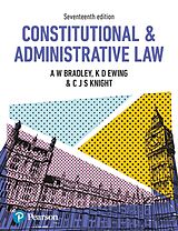 E-Book (epub) Constitutional and Administrative Law von A. Bradley, K. Ewing, Christopher Knight