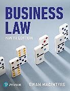 Couverture cartonnée Business Law de Ewan MacIntyre