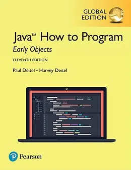 E-Book (pdf) Java How to Program, Early Objects, Global Edition von Paul Deitel