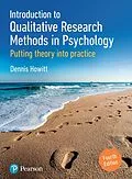 E-Book (pdf) Introduction to Qualitative Research Methods in Psychology von Dennis Howitt