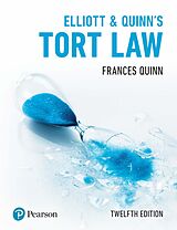 eBook (pdf) Elliott & Quinn's Tort Law de Frances Quinn