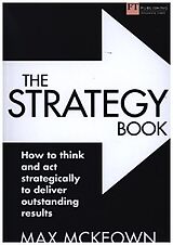 Couverture cartonnée The Strategy Book de Max Mckeown