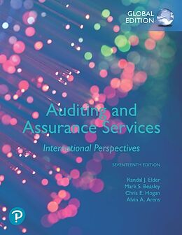 Couverture cartonnée Auditing and Assurance Services, Global Edition de Randal Elder, Randal J. Elder, Mark S. Beasley