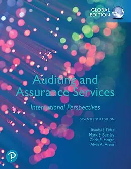 E-Book (pdf) Auditing and Assurance Services, eBook, Global Edition von Randal J Elder, Mark S. Beasley, Chris E. Hogan