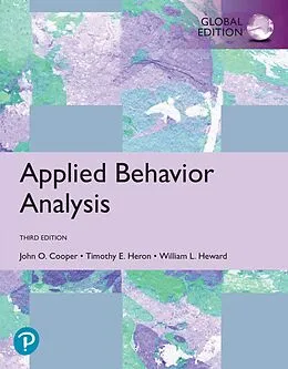 E-Book (pdf) Applied Behavior Analysis, Global Edition von John O. Cooper, Timothy E. Heron, William L. Heward