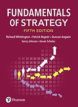 Couverture cartonnée Fundamentals of Strategy de Richard Whittington, Patrick Regnér, Duncan Angwin