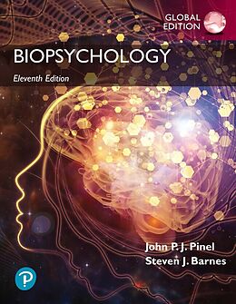 Couverture cartonnée Biopsychology, Global Edition de John Pinel, John P.J. Pinel, Steven J. Barnes