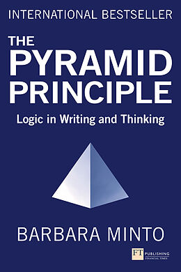 Kartonierter Einband Pyramid Principle, The von Barbara Minto