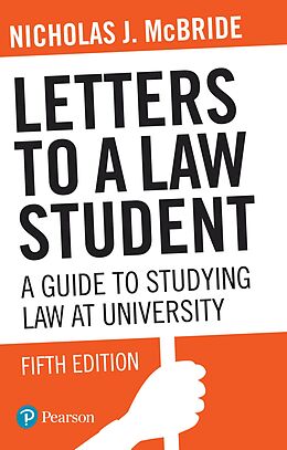 eBook (pdf) Letters to a Law Student de Nicholas J McBride