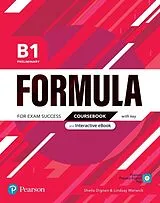 Kartonierter Einband Formula B1 Preliminary Coursebook with key & eBook von Pearson Education