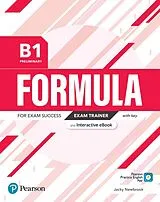 Kartonierter Einband Formula B1 Preliminary Exam Trainer with key & eBook von Pearson Education