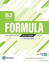 Kartonierter Einband Formula B2 First Exam Trainer with key & eBook von Pearson Education