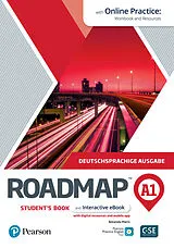 Kartonierter Einband Roadmap A1 German edition Students' Book and eBook, with Online Practice, Digital Resources & Mobile App von Pearson Education