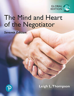 Couverture cartonnée The Mind and Heart of the Negotiator [Global Edition] de Leigh Thompson