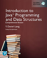 Couverture cartonnée Introduction to Java Programming and Data Structures, Comprehensive Version, Global Edition de Y. Liang
