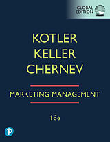 Couverture cartonnée Marketing Management, Global Edition de Philip Kotler, Kevin Lane Keller, Alexander Chernev