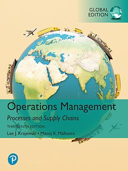 eBook (pdf) Operations Management: Processes and Supply Chains, Global Edition de Lee J. Krajewski, Naresh K. Malhotra, Larry P. Ritzman