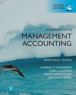 Couverture cartonnée Introduction to Management Accounting, Global Edition de Charles Horngren, Gary L. Sundem, William O. Stratton