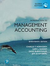 eBook (pdf) Introduction to Management Accounting, Global Edition de Charles Horngren, Gary L. Sundem, William O. Stratton